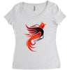 fahrie77 Women's Triblend Scoop T-shirt