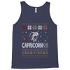 santa capricorn christmas ugly t shirts Tank Top