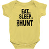 eat sleep hog hunt Baby Bodysuit