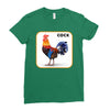 cock Ladies Fitted T-Shirt