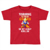Training To Beat Goku Toddler T-shirt