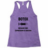 botox expression Racerback Tank