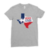 texan boxer lover Ladies Fitted T-Shirt