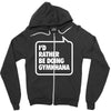 i'd rather be doing gymkhana Zipper Hoodie