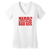 nerd Women's V-Neck T-Shirt