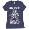 100 times gravity Ladies Fitted T-Shirt