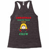 christmas baking team crew angel Racerback Tank