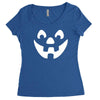 jack o lantern halloween Women's Triblend Scoop T-shirt