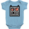 robot funny Baby Bodysuit