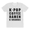 k pop coffee ramen k dramas All Over Women's T-shirt