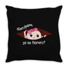 Disculpame Ya Es Febrero? Throw Pillow