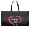 Coming Soon Baby Girl Weekender Totes