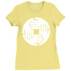 dj remix funny mens Ladies Fitted T-Shirt