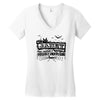 janet thing Women's V-Neck T-Shirt