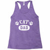 cat dad Racerback Tank