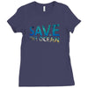 SaveThe Ocean Ladies Fitted T-Shirt
