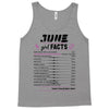June Girl Facts Cancer Tank Top