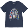 skeleton christmas tree V-Neck Tee