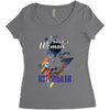 who loves rotweiller Women's Triblend Scoop T-shirt