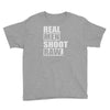 real men shoot raw Youth Tee