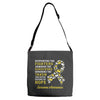Supporting the Fighters Admiring the Survivors Honoring the Taken Adjustable Strap Totes