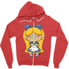 ugly alice is ugly Zipper Hoodie