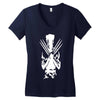 wolverine avengers inspired superhero Women's V-Neck T-Shirt