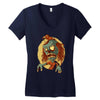zombie new Women's V-Neck T-Shirt