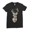 deer Ladies Fitted T-Shirt