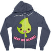 leaf me alone Zipper Hoodie