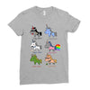 unicorn funny Ladies Fitted T-Shirt