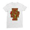 funny ferry mucking christmas, ideal gift or christmas present. Ladies Fitted T-Shirt