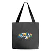 thunder and lightning Tote Bags