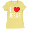 i love jesus Ladies Fitted T-Shirt