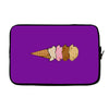 quadruple dip towe Laptop sleeve
