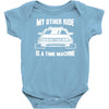 my other ride is a time machine Baby Onesie