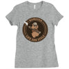 hamster Ladies Fitted T-Shirt