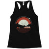 peaceful universe Racerback Tank