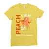 wear peach for  my [you can write any name] Ladies Fitted T-Shirt