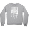 banksy street art zebra bar code Crewneck Sweatshirt