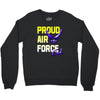 proud air force dad Crewneck Sweatshirt