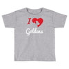 i love goldens Toddler T-shirt