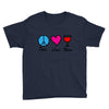 peace love wine Youth Tee
