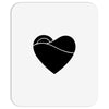 black heart Mousepad