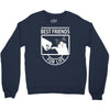 cat best friends for life Crewneck Sweatshirt