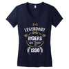 legendary riders are born in 1998 Women's V-Neck T-Shirt