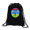 the sound of kombat Drawstring Bags