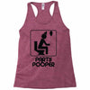 party pooper Racerback Tank