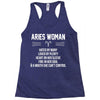 Aries Woman Racerback Tank