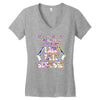 lade ziele schiesse2 Women's V-Neck T-Shirt